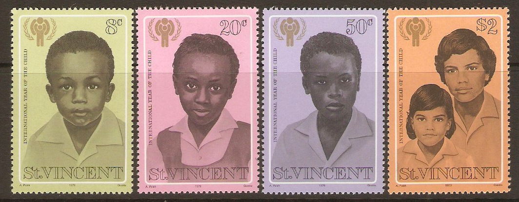 St. Vincent 1979 Year of the Child Set. SG570-SG573.